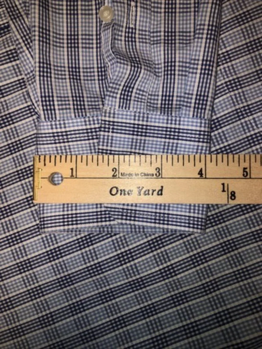 Banana Republic M 15 15.5 Men's Button Up Long Sleeve Shirt Classic Fit Blue